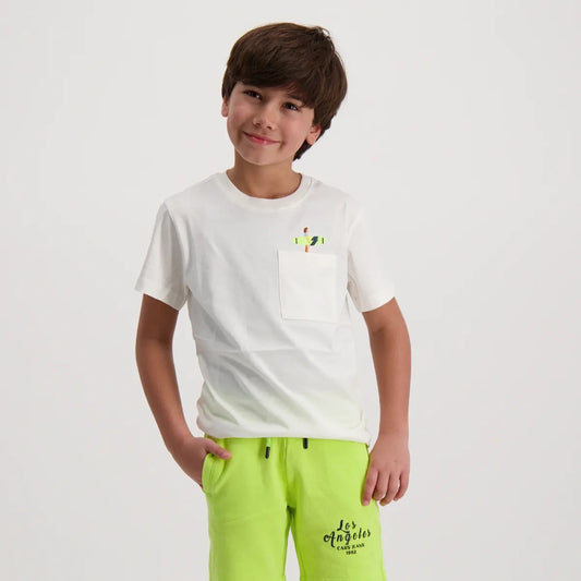 The Surfer White short sleeves T-shirt - KIDDING | Kids | Teens | Moms