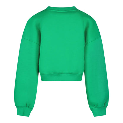 Lucky You cropped green Sweat