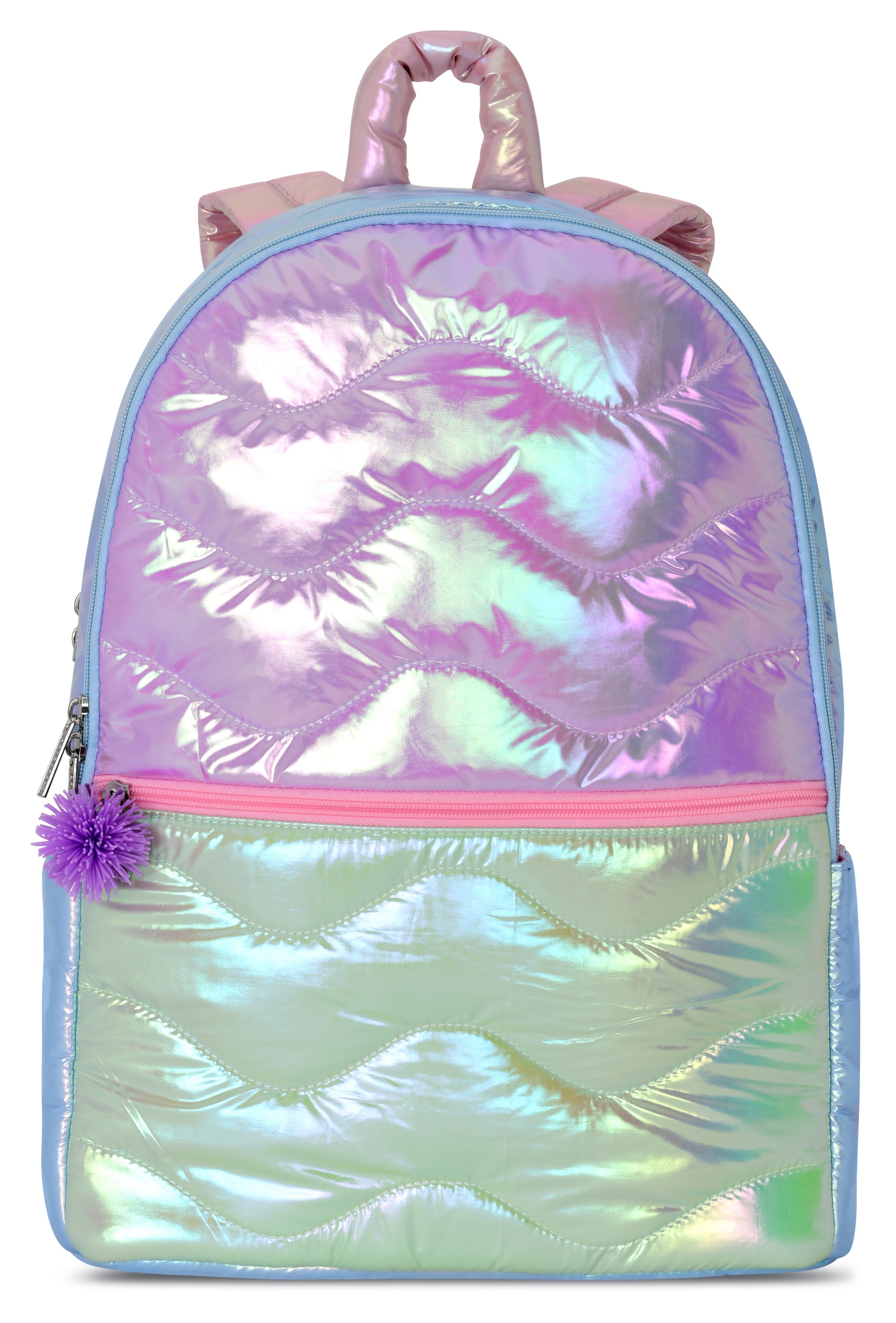 Metallic Quilted Backpack - KIDDING | Kids | Teens | Moms