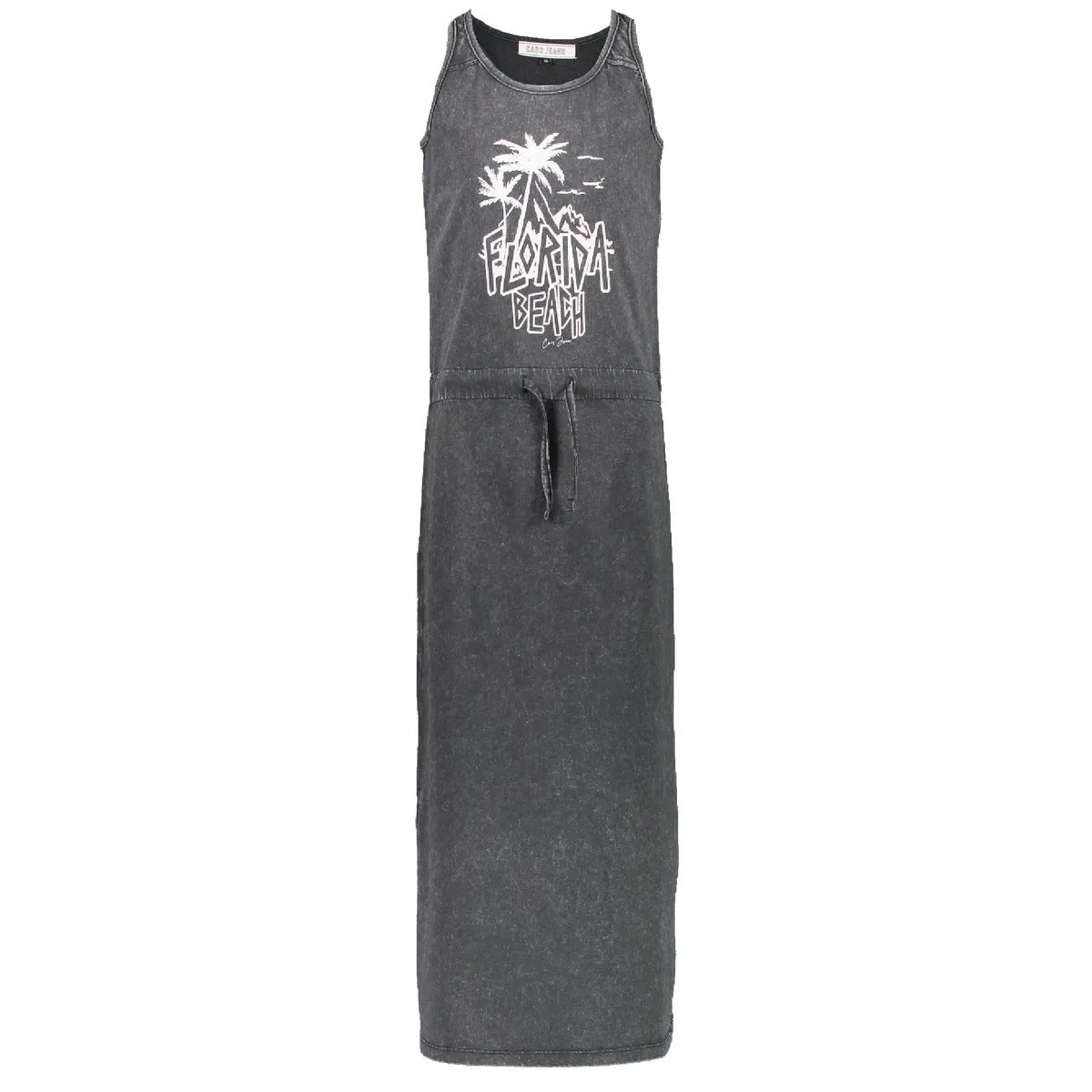 Long Summer  bleached cotton Black Dress - KIDDING | Kids | Teens | Moms