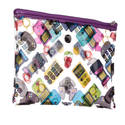 Transparent Game Over Pouch or Pencil Case - KIDDING | Kids | Teens | Moms