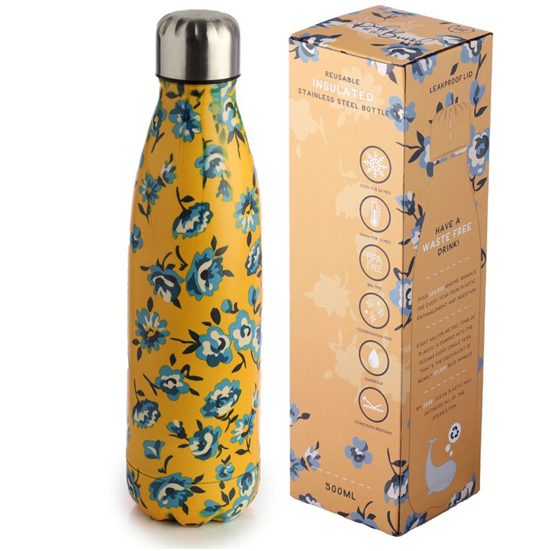 Peony Metallic Hot & Cold Water Bottle - KIDDING | Kids | Teens | Moms