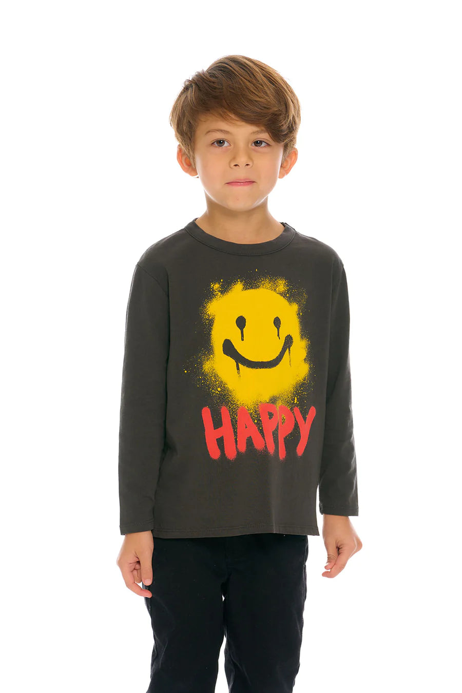 Happy Boys Long Sleeve T-shirt - KIDDING | Kids | Teens | Moms