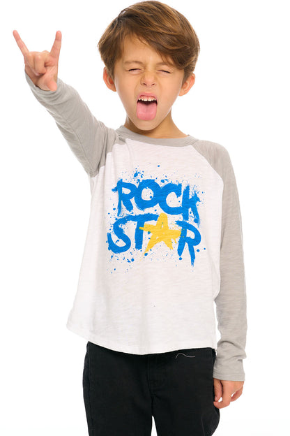 Rock Star Boys Long Sleeve T-shirt - KIDDING | Kids | Teens | Moms