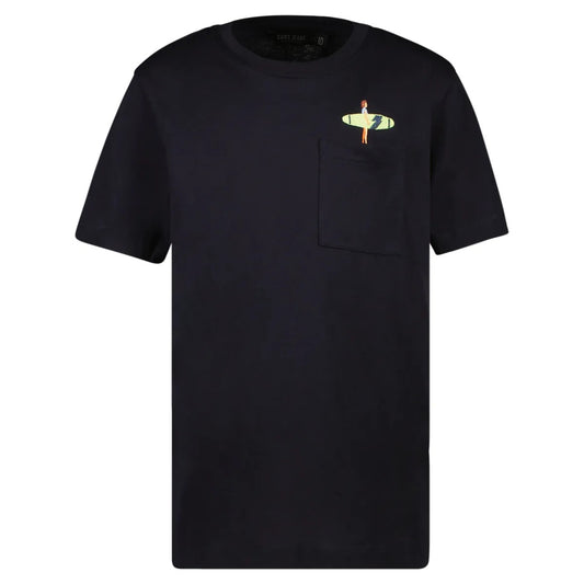 The Surfer Navy short sleeves T-shirt - KIDDING | Kids | Teens | Moms