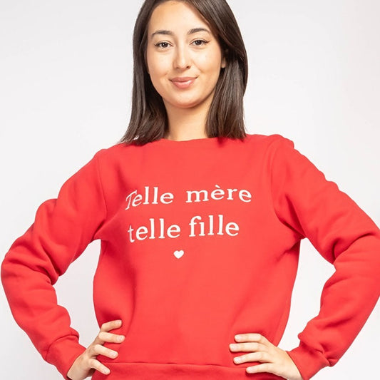 Telle Mere Telle Fille Sweatshirt- Mom & Daughter - KIDDING | Kids | Teens | Moms