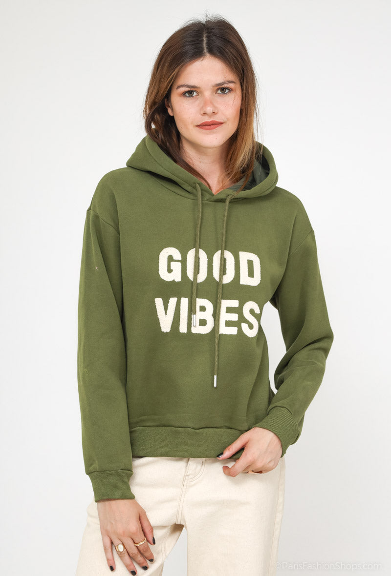 Good Vibes Hoodie - KIDDING | Kids | Teens | Moms