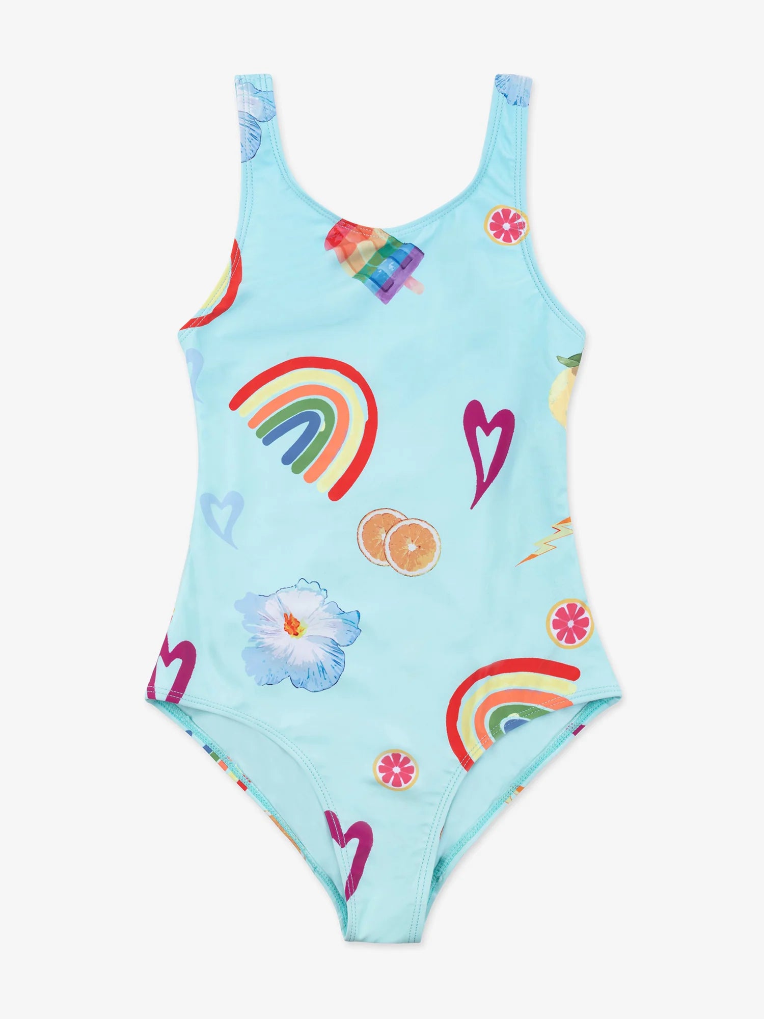 Rainbow Blue One Piece - KIDDING | Kids | Teens | Moms