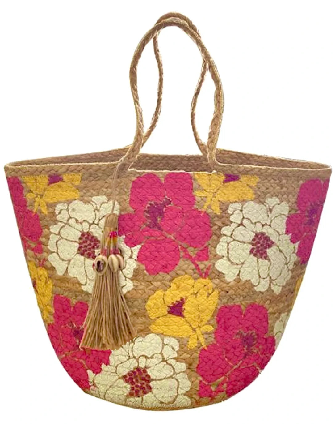 Hand Painted straw Bag - KIDDING | Kids | Teens | Moms