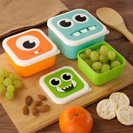 Monster Set of 3 Lunch Box - KIDDING | Kids | Teens | Moms