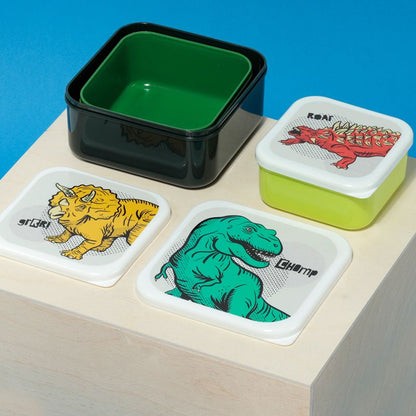 Dinosaur Set of 3 Lunch Box - KIDDING | Kids | Teens | Moms