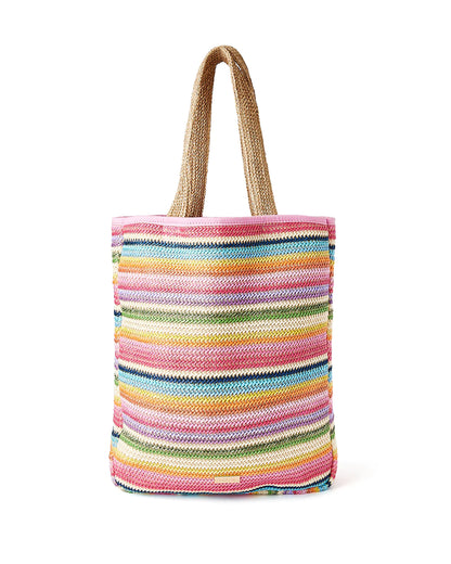 Fun smiley woven Tote - KIDDING | Kids | Teens | Moms