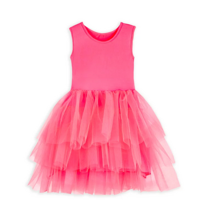 Tutu Dress Neon Pink