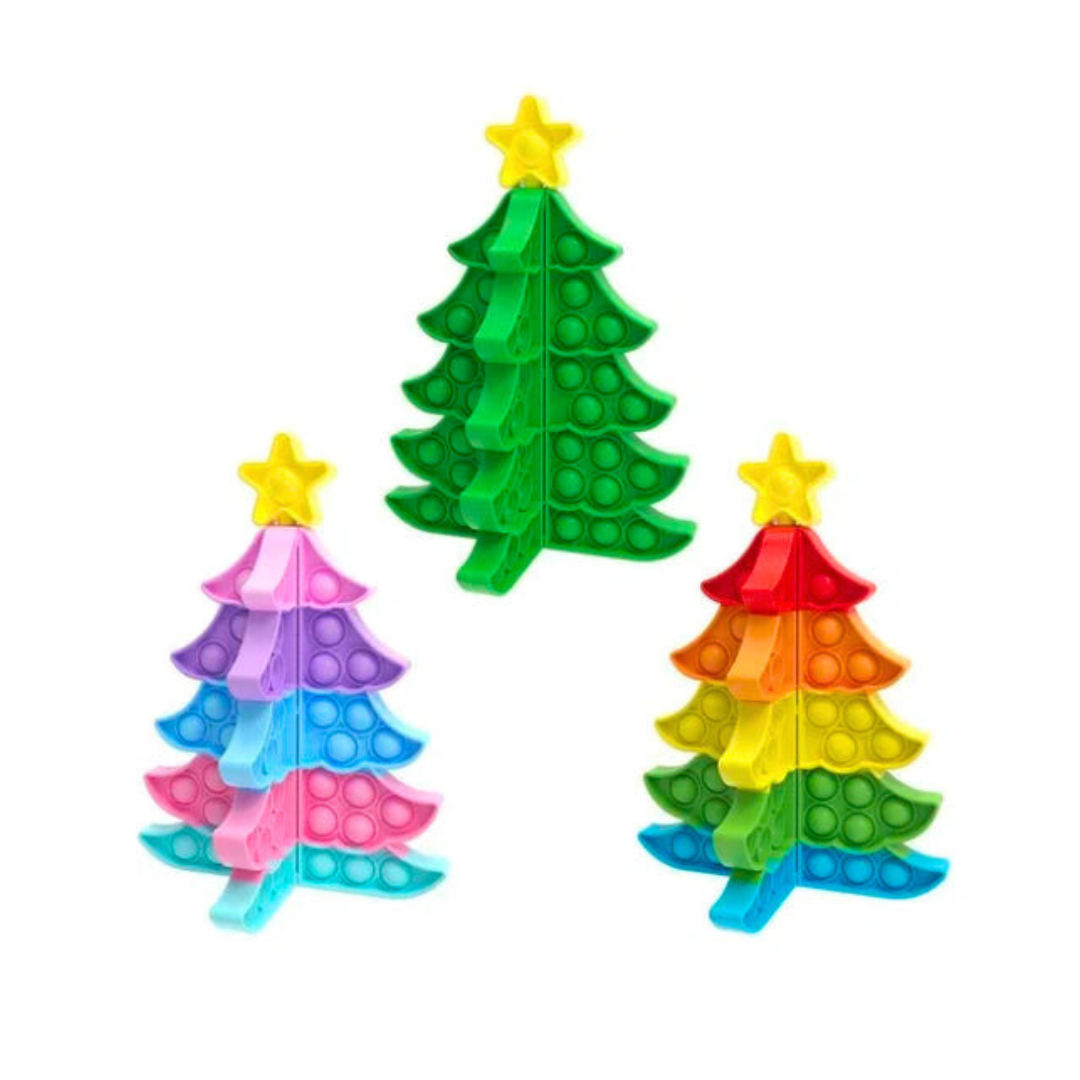 3D Christmas Tree Pop It Fidget Toy