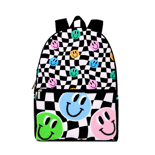 Good Times checkered Backpack