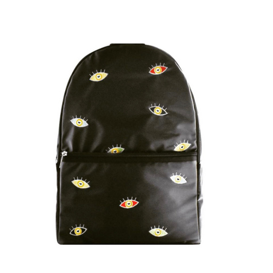 Eye on you Embroidered Backpack