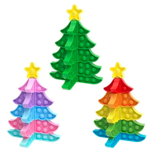 3D Christmas Tree Pop It Fidget Toy - KIDDING | Kids | Teens | Moms