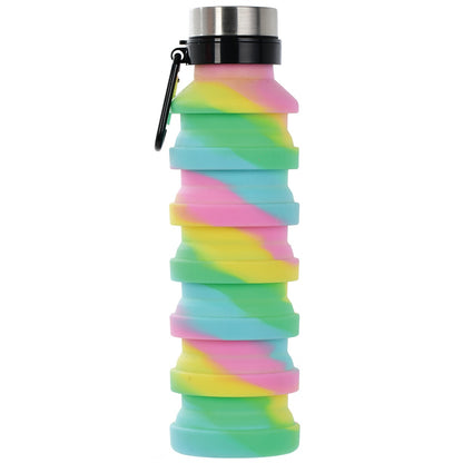 Swirl Tie Dye Collapsible Water Bottle - KIDDING | Kids | Teens | Moms