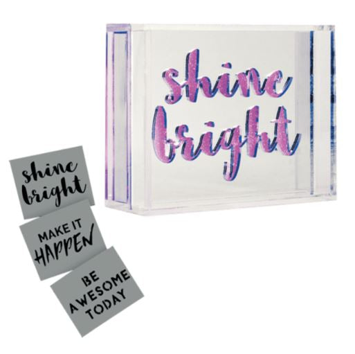 Be Awesome Acrylic Light Box - KIDDING | Kids | Teens | Moms