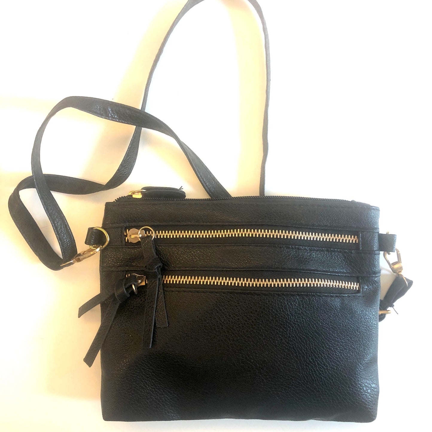 Black Zip Cross Bag - KIDDING | Kids | Teens | Moms