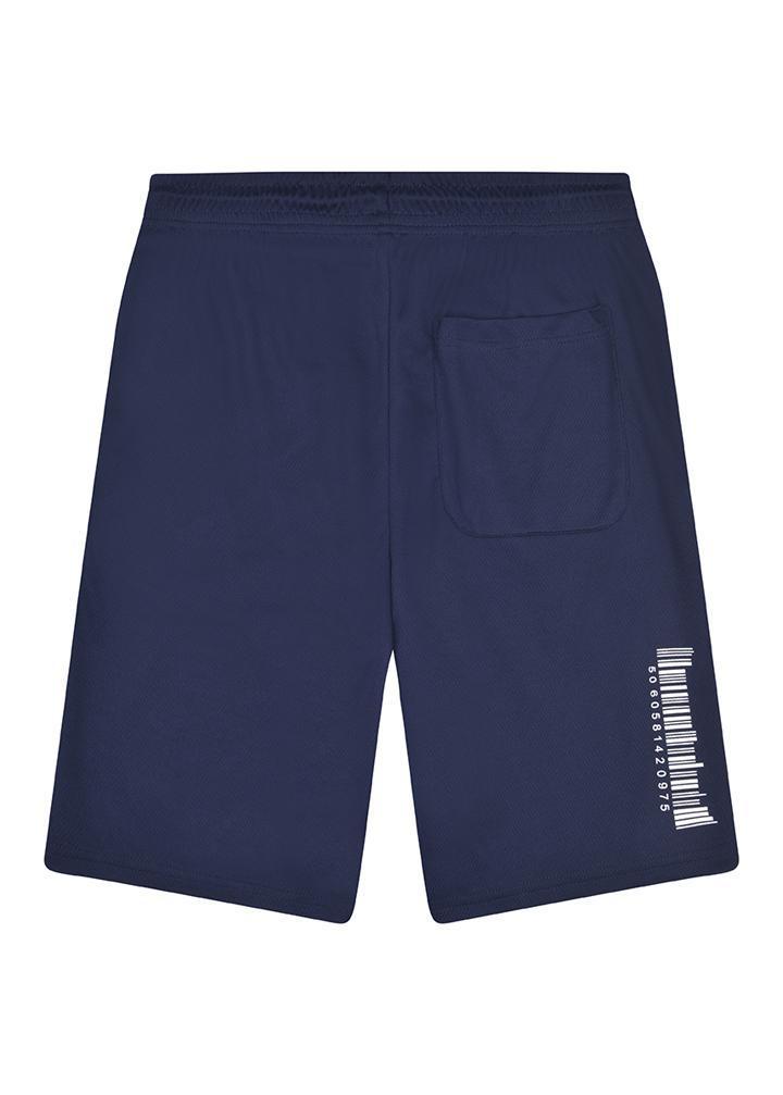 Boys Navy Barcode Shorts - KIDDING | Kids | Teens | Moms