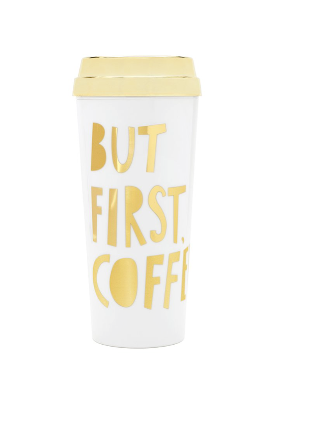 But First Coffee Thermal Mug - KIDDING | Kids | Teens | Moms