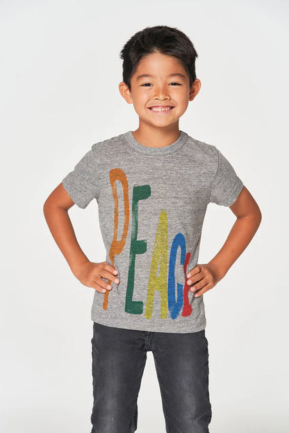 Peace short sleeves T-shirt - KIDDING | Kids | Teens | Moms