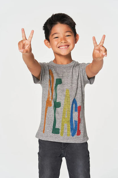 Peace short sleeves T-shirt - KIDDING | Kids | Teens | Moms