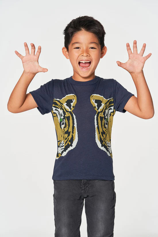 Tiger Eyes short sleeves T-shirt - KIDDING | Kids | Teens | Moms