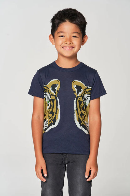 Tiger Eyes short sleeves T-shirt - KIDDING | Kids | Teens | Moms