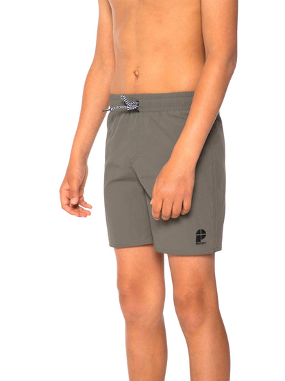 Culture Boys Grey Green Swim Short - KIDDING | Kids | Teens | Moms