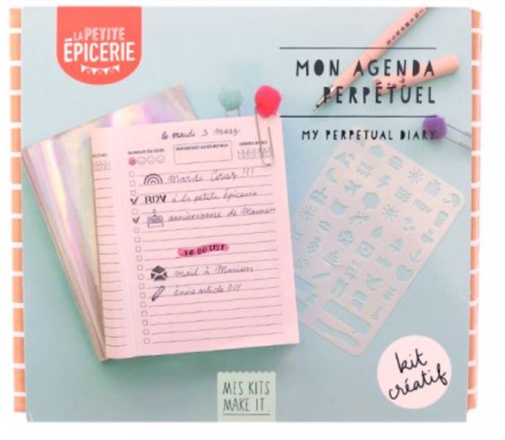 DIY Kit Mon Agenda Perpétuel - KIDDING | Kids | Teens | Moms