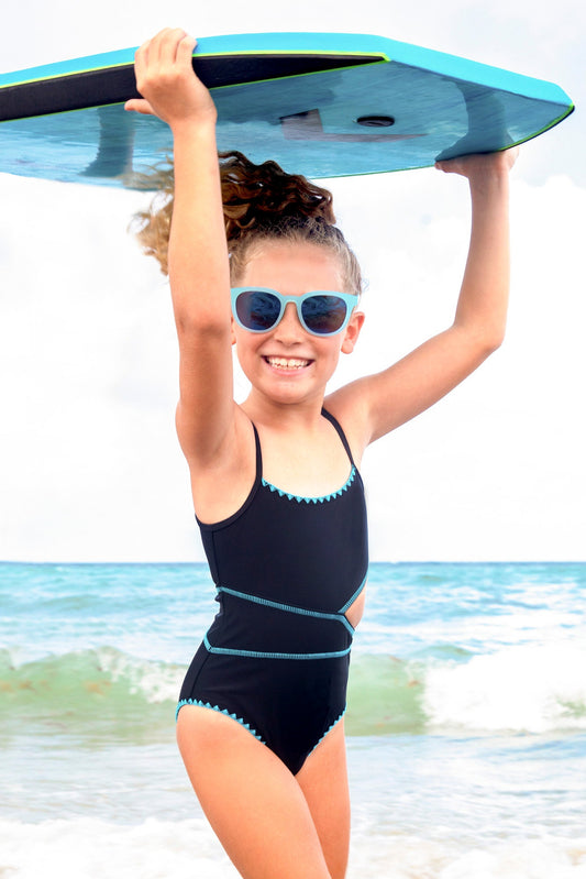 Enroidered Cut Out One Piece - KIDDING | Kids | Teens | Moms