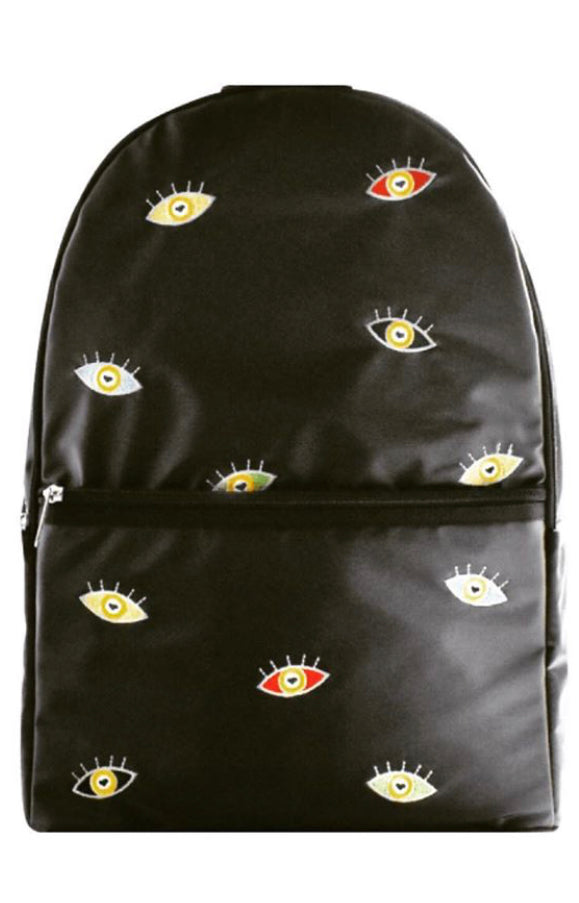 Eye on you Embroidered Backpack - KIDDING | Kids | Teens | Moms