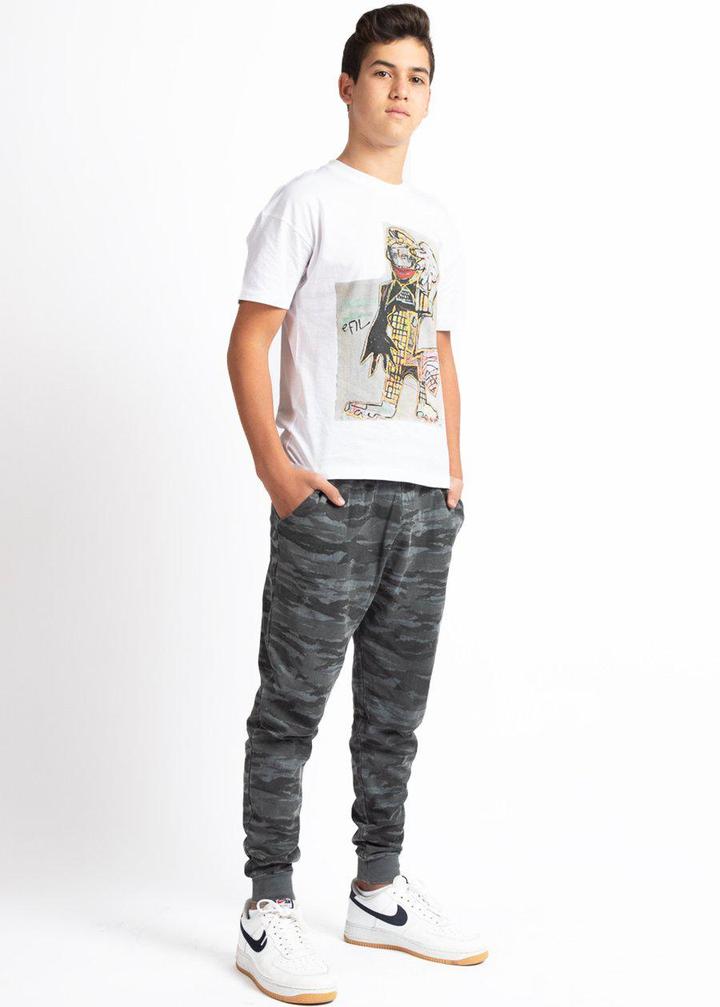 Grey Camo Joggers - KIDDING | Kids | Teens | Moms