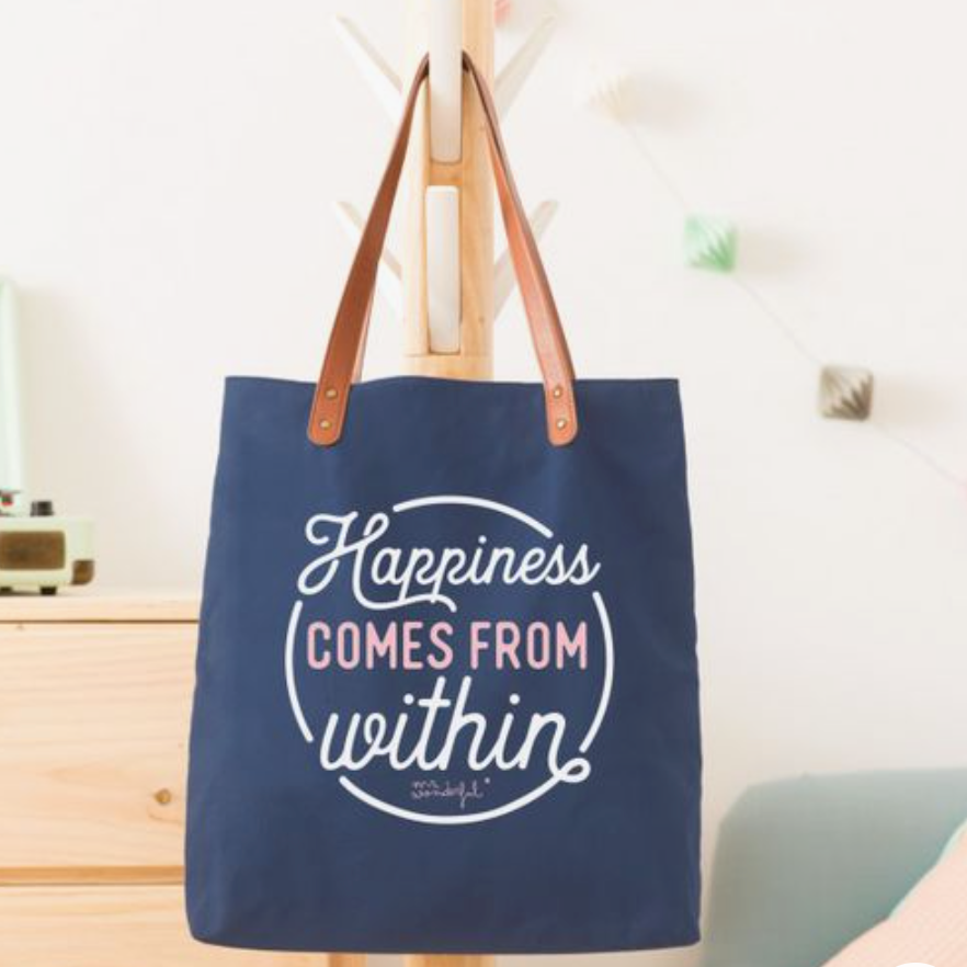 Happiness Tote Bag - KIDDING | Kids | Teens | Moms