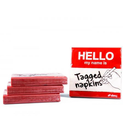 Hello, My Name Is … Napkins - KIDDING | Kids | Teens | Moms