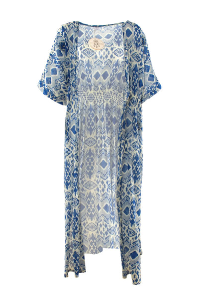 Blue Long Kaftan - KIDDING | Kids | Teens | Moms