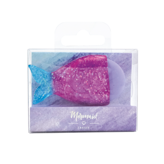 Mermaid Glitter 3D Eraser - KIDDING | Kids | Teens | Moms