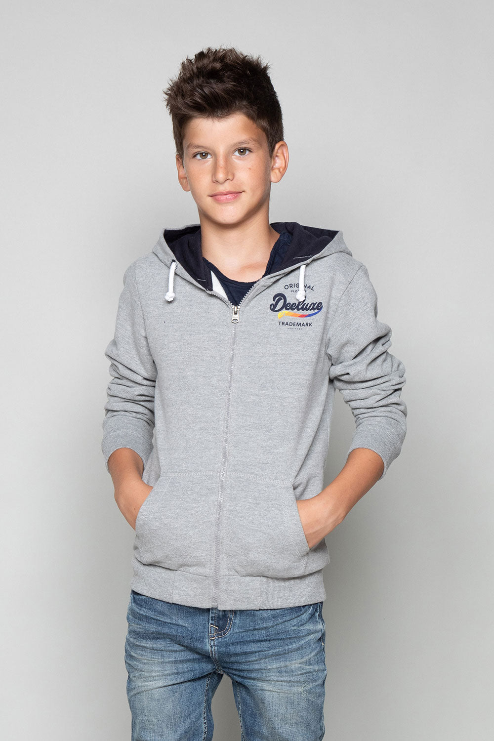 Oskari Zip Sweatshirt Hoodie - KIDDING | Kids | Teens | Moms