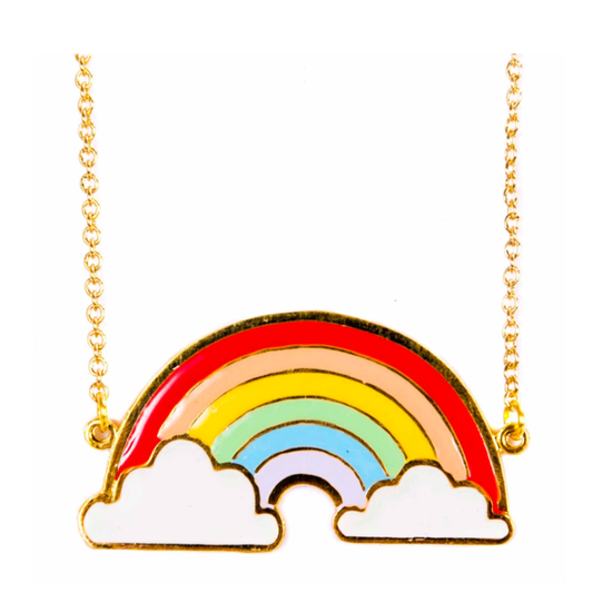 Rainbow Enamel Necklace - KIDDING | Kids | Teens | Moms