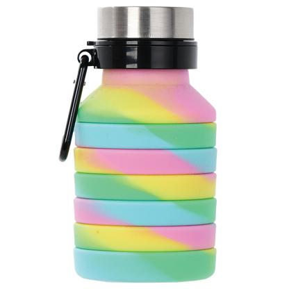 Swirl Tie Dye Collapsible Water Bottle - KIDDING | Kids | Teens | Moms